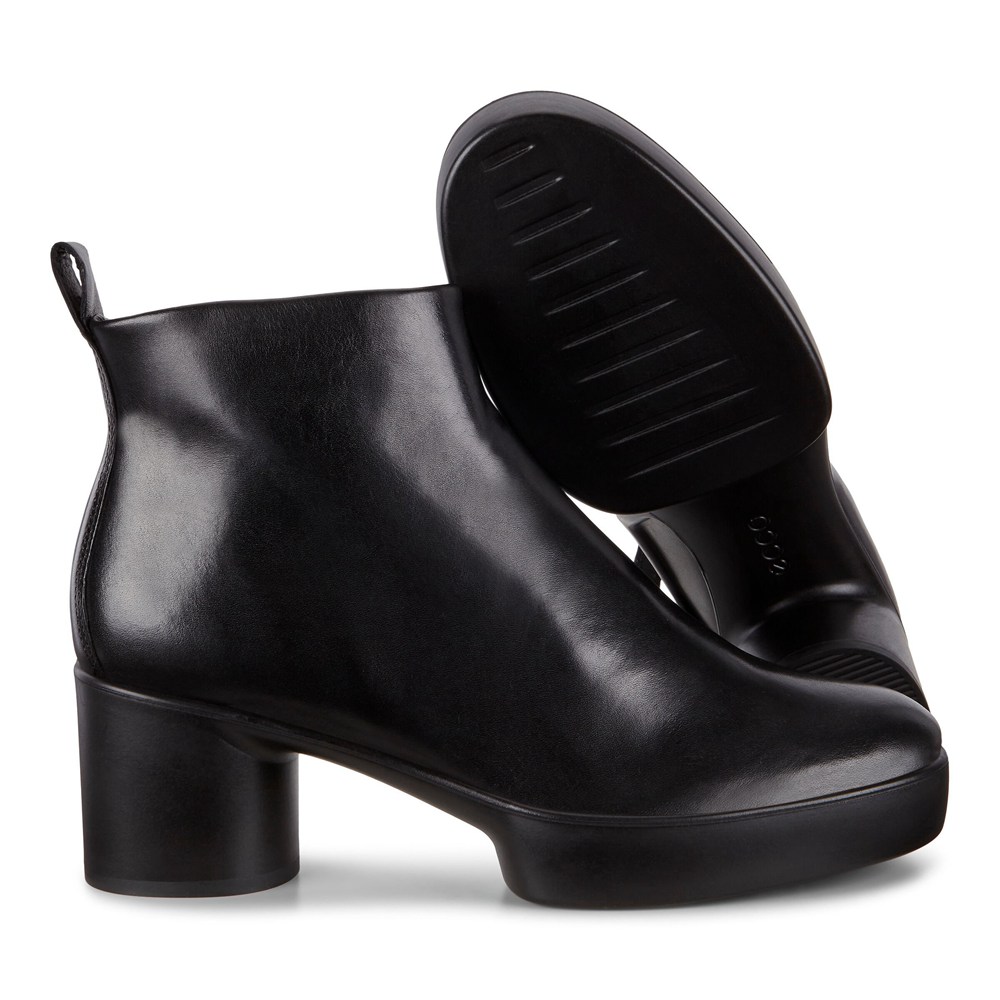 Womens Boots - ECCO Shape Sculpted Motion 35 - Black - 5643HBPYT